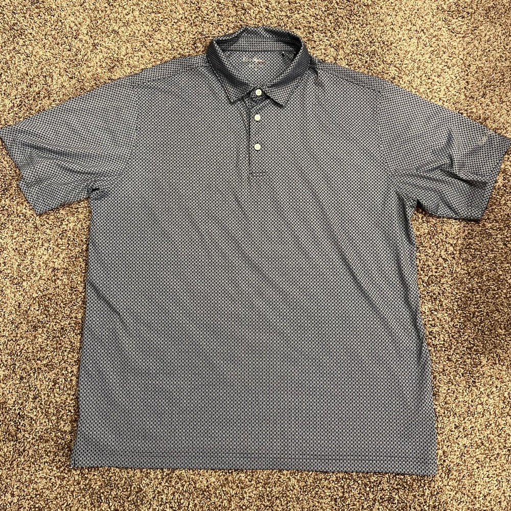Walter Hagen Blue Golf Polo